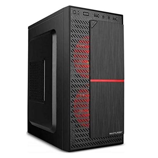 Gabinete Gamer Micro ATX com 2 Coolers Multilaser - GA206