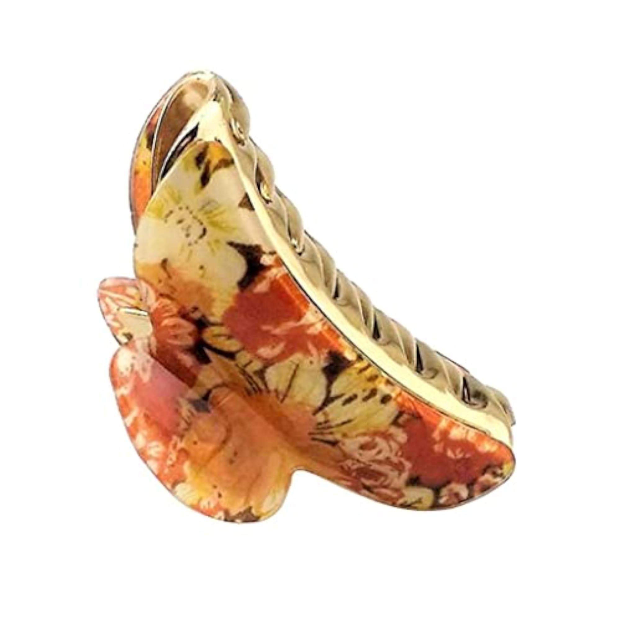 Large Flower Hair Claw Grip Clips for Women