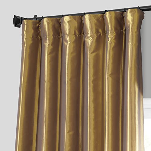 HPD Half Price Drapes Blackout Curtains for Bedroom & Living Room, Faux Silk Taffeta Blackout Curtain 50 X 108 (1 Panel) - Image 3