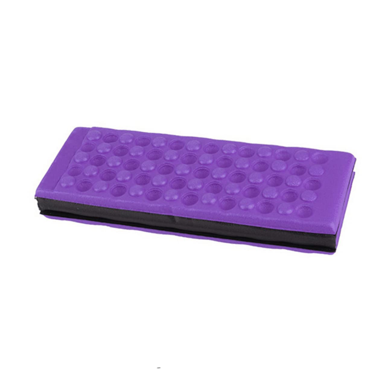 MUSISALY Foldable Portable Outdoor Camping Mat Seat Cushion Picnic Pad for Hiking Travel and Leisure Activities Purple