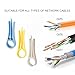 Network Cable Untwist Tool – Wire Straightener & Pair Separator for CAT5/CAT6/CAT7, Quickly Organizes Twisted Pairs for Clean Cabling (Type-A White 3 Pcs)
