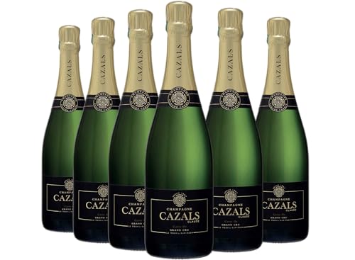 Claude Cazals - Champagne Carte d'Or Grand Cru - Lote de 6 x 75 cl