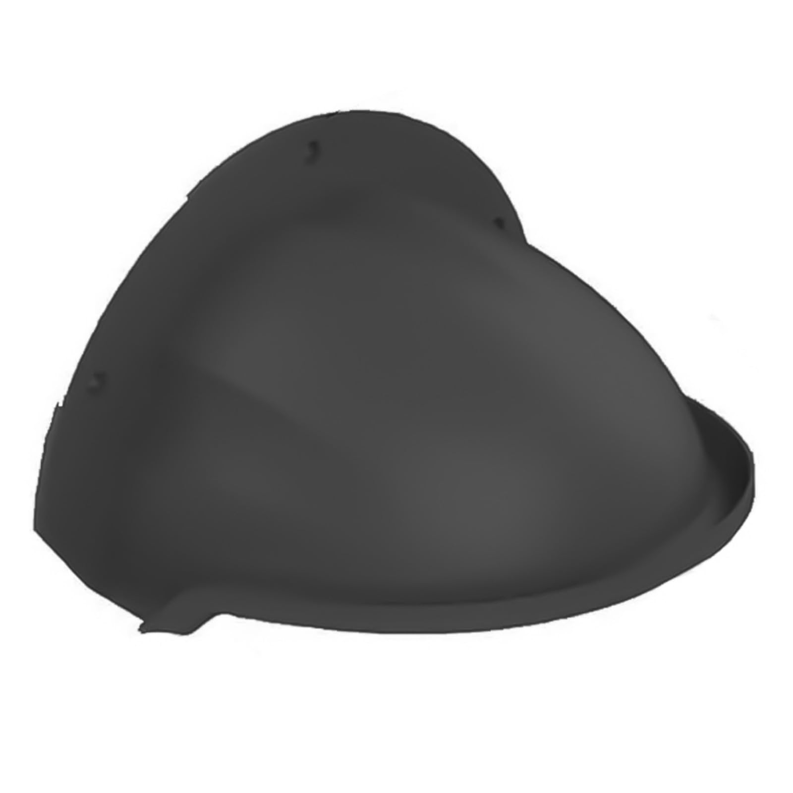 Kalttoy Black Cctv Camera Covers Weatherproof Protective Housing Abs Covers For Bullets Dome Cameras Sun & Rain For Public Space Bullets Camera