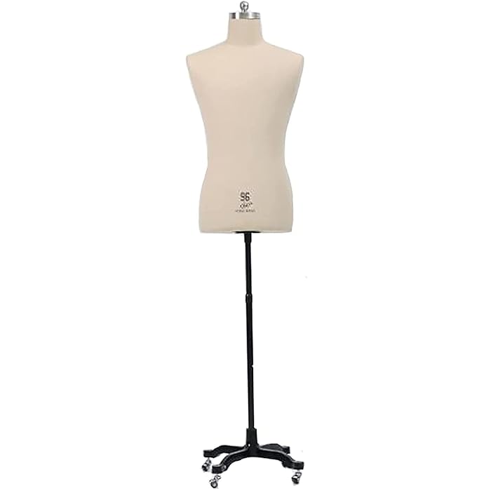 Buy Sewing Male Upper Torso Mannequin With Wheels, Mannequin Dummy