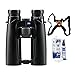 Zeiss 10x42 Victory SF Binoculars (Black) with Harness and Cleaning Kit Bundle (3 Items)