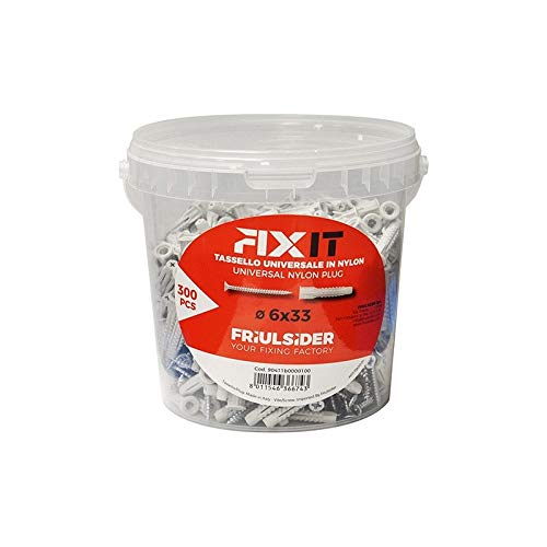 Friulsider Tasselli in Nylon ø 6 mm TSP L. 33 mm