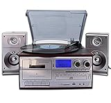 Größe: 317 * 272 * 155mm Farbe: Silber, Mahagonifarbe.