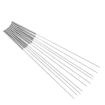 120pcs 3D Printer Nozzle Cleaning Kit, 0.4mm Stainless Steel 3D Printer Nozzle Needles 3D Printer Nozzle Cleaning Needles 3D Printer Nozzle Cleaner