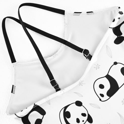 Image of Girls one Piece Swimsuit Summer UPF 50+ Quick Dry Beach Bathing Suit with Straps Swimwear 3-10 Years