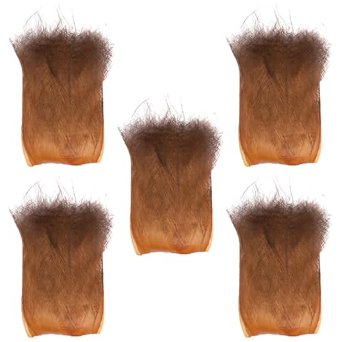 Angoily Écorce de Palmier Naturelle Fibre de Palmier Authentique 5 Pièces pour Décoration Extérieure Jardin et Pots de Fleurs, pour Aquarium et Bureau