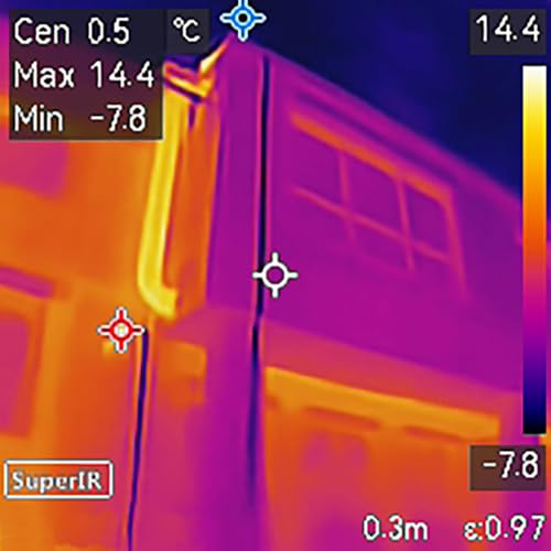 Caméra thermique Visualtemp TFA Dostmann 31.1144 -20°C à 550°C IP54 - 5