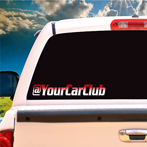 Custom Text Decal / Custom Vinyl Graphic / Premium Vinyl Lettering / Car, Truck, Van, Boat, Window , Wall Sticker Ctdp #TOP4