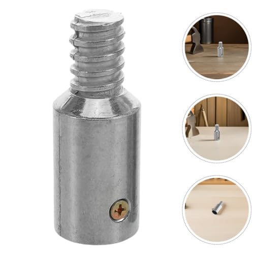 Punta roscada para mango de escoba Toyvian en aluminio de alta durabilidad, pack de 3 7