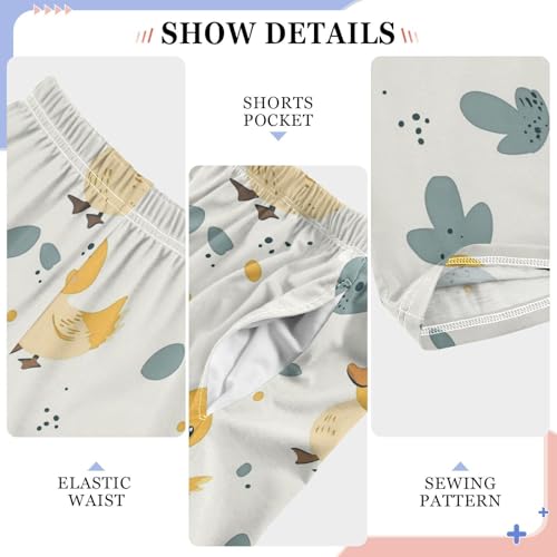 Pajama Bottoms, Little Duck Doodle Sleeping Pant Lounge Wear Pajamas Long Pants Sleepwear Pjs4