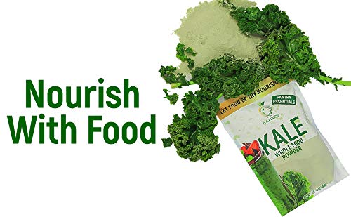 Iya Foods Premium Kale Powder 1 lb. Pure, All Natural, Non-GMO, Gluten Free, Nothing Artificial. Made 100% from Freshly Harvested Green Kale - Thumbnail 6