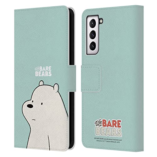 Pochette We Bare Bears Ice Bear pour Samsung S21 5G au bureau et en voyage