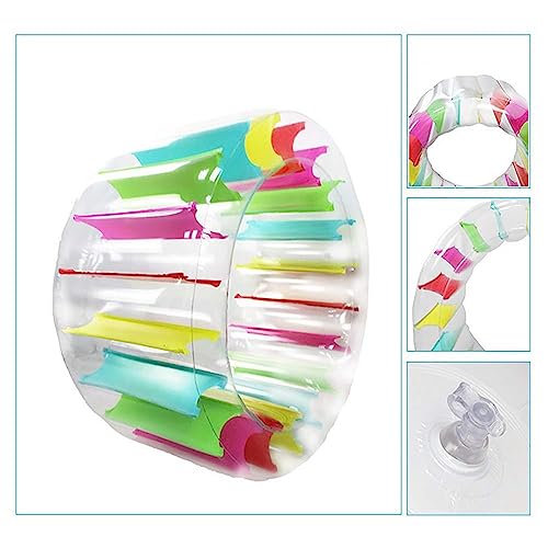 Mortime Inflatable Roller Float, 40'' Colorful Water Wheel, Swimming Pool Roller Toy For Kids And Adults Outdoors #TOP3