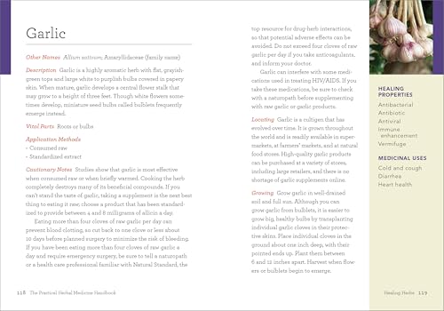 Generic COLOUR ILLUSTRATIONS The Practical Herbal Medicine Handbook: Your Quick Reference Guide To Healing Herbs & Remedies thumb #3