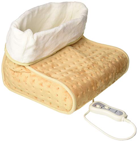 Preisvergleich Produktbild Cresta KTS966 Fußwärmer und -massagegerät / 2 Massageantriebe / 2 einstellbare Intensitätsstufen / Mit Fernbedienung