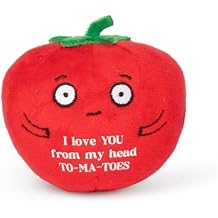 Tender Tomato Plushie - Super Soft Stuffed Animal | Valentines Day Gift for Boyfriend, Girlfriend, Husband, Wife, Mom, Dad, Kids, or Best Friend