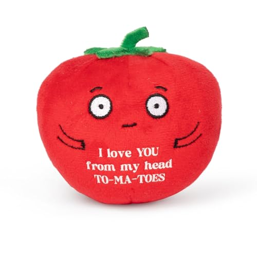 Tender Tomato Plushie - Soft Stuffed Animal Gift