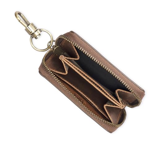 Frye Women's Melissa Small Clip Wallet, Cognac, One Size3