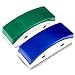 2 Pack Magnetic Whiteboard Eraser for Use with Glass Dry Erase Boards - Extra Strong Magnets and Replaceable Microfiber Cleaning Cloths