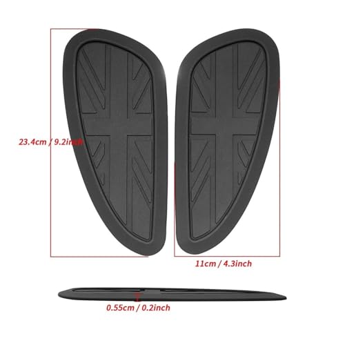 Coussinets antidérapants universels réservoir de moto grip - 5