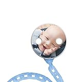 Einfaches Anbringen der Kette am Schnuller dank Haken