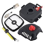 Hipa SRM 225 Air Filter Cover Air Cleaner Case for Echo Weed Eater SRM225 SRM-225 GT225 GT-225 PE225 PE-225 Tune Up Kit 90097 Fuel Line 90116Y Repower Maintenance Kit Brushcutter Pruner