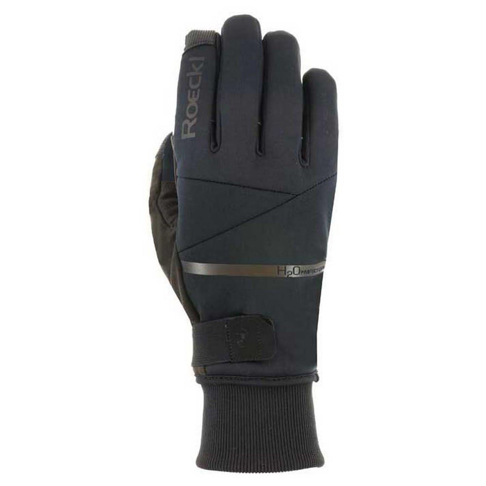 Roeckl Vuno Winter Fahrrad Handschuhe lang schwarz 2023