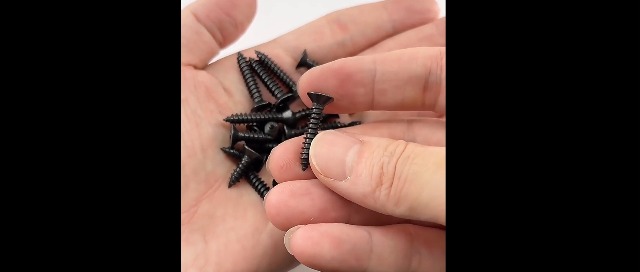 ORANXIN M3 x 25mm 50 Pcs 304 Roestvrij staal Houtschroeven Kruis Verzonken Zwart verzinkt Platte kop Zelfborend Zelftappende schroeven