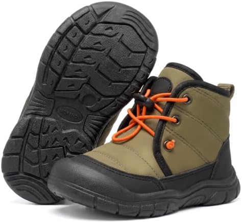 Toddler Boy Winter Boots Baby Snow Booties Infant Soft Sole Outdoor Shoes