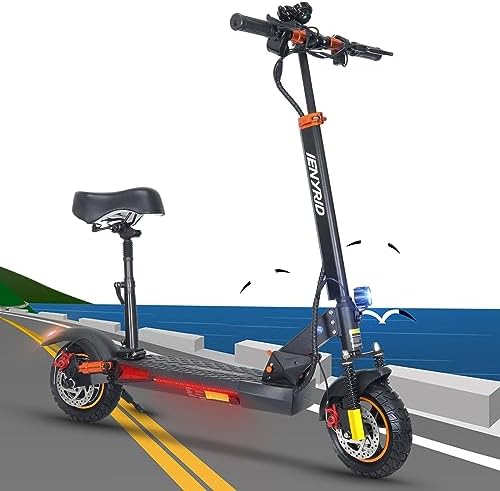 Electric Scooter for Adults,Electric Scooter with Seat,800W Folding E Scooter Commuter,10 inch air tire,Max 31 Miles 28 MPH