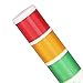 Aumotop LED Stack Tower Light Industrial Warning Column Signal Indicator Lamp for CNC Machine Tool Equipment Aluminum Alloy and ABS (24V)