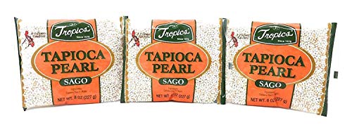 Tropics Tapioca Pearl Sago Pack De 3