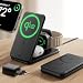 Produktbild ESR Qi2 3 in 1 Ladestation Apple Watch und iPhone, 15W MagSafe Ladestation mit Apple Watch-Ladegerät [Zertifiziert], Reiseladegerät für mehrere Geräte iPhone 17/16/15/14/13/12/Watch/AirPods, Schwarz