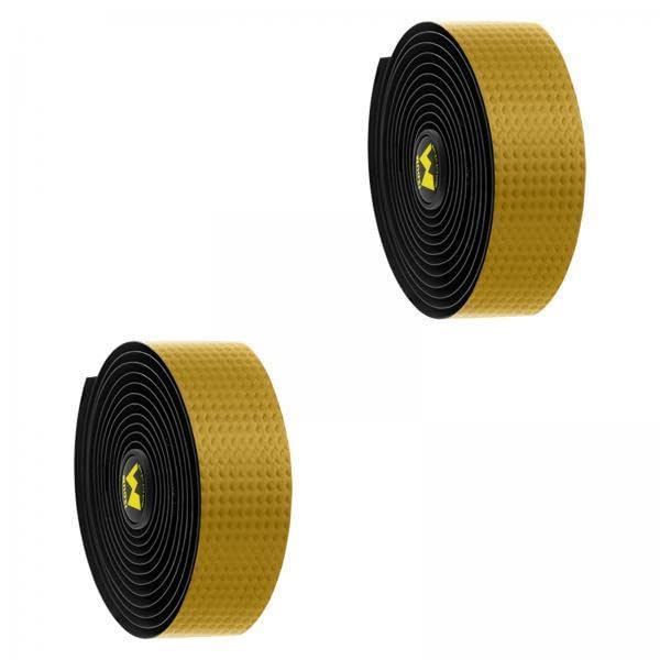 CALANDIS® 2x2x Bike Handlebar Tapes with End Plug for Mountain Road Bikes Racket Handles Black Gold | Handlebar Grips Tape & Pads | Bicycle Components & Parts-image-16