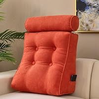 Amazon｜背もたれ クッション ベッド べージュ 三角 三角クッション 寝