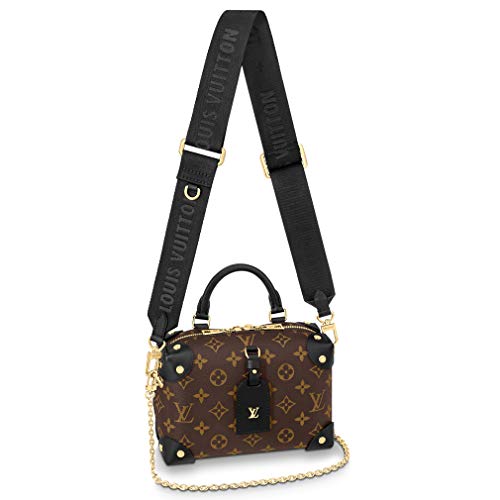 Louis Vuitton Monogram Canvas Leather Petite Malle Souple Handbag Article:M45571