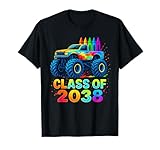 Class Of 2038 Monster Truck Colorful Boys