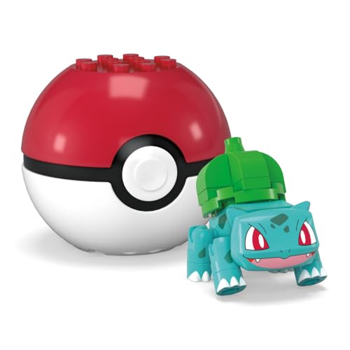 MEGA Pokémon Evergreen Bulbasaur - Juguete de construcción Pokémon para niños a partir de 6 años