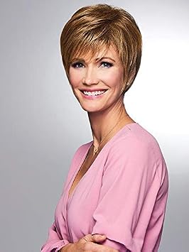 Elation Wig Color Black - Gabor Wigs 5.5" Short Tailored Crop Bob Excelle Heat Friendly Synthetic Natural Movement Fuller Look Bundle MaxWigs Hairloss Booklet
