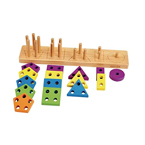 Image of Excellerations Shape Sorter - 16 Pieces (Item # ASSORT)
