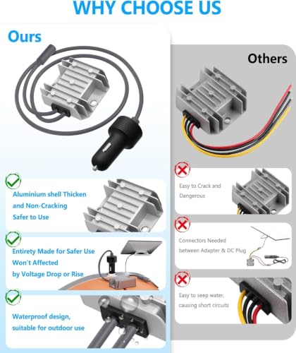 Image of EAGWELL Starlink Mini Cable Car Adapter with Step Up Converter