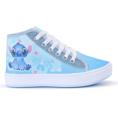 Tênis Infantil Feminino Casual Stit Botinha Menina (AZUL, BR, Cri...