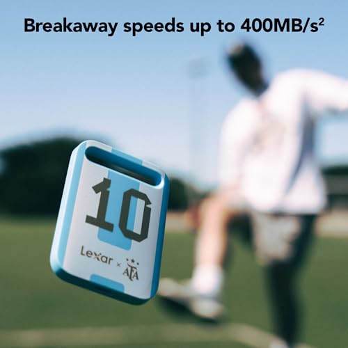 Image of Lexar 512GB SL260 Air Portable SSD, AFA Edition, World Championship, Compatible with PC & Mac, iPhone, Smartphones, Tablets, USB 3.2 Gen 1, Up to 390MB /s Read (LSL260X512G-BNXNU)