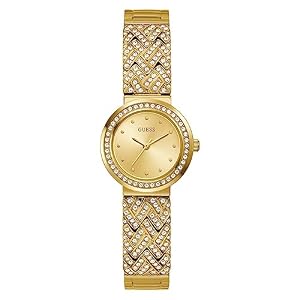 Guess Ladies 28mm Gold Tone Watch - GW0476L2