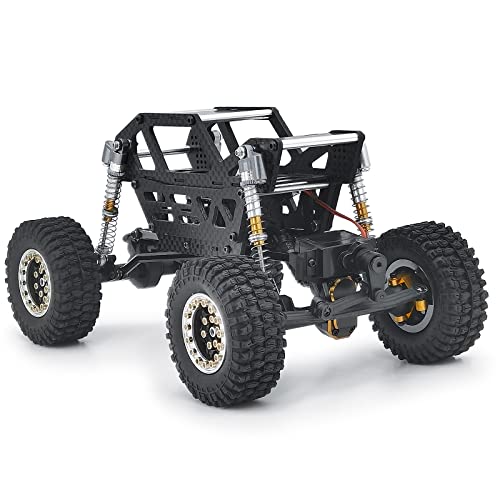 Mohero Adjustable Rc Shocks Absorber Damper Aluminum 53Mm For 1/24 Axial Scx24 Rc Crawler Car Modified Parts (Black) #TOP3