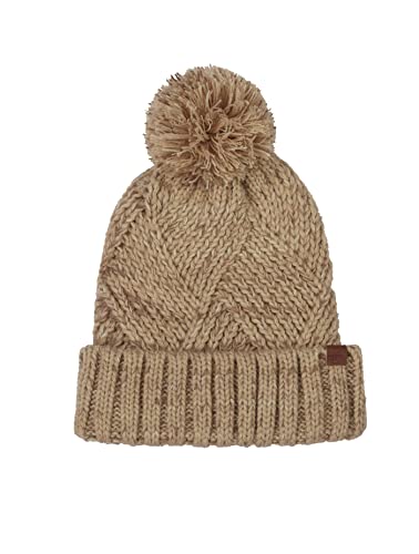 Bonnet chunky knit pom pour fille idéal pour les sorties hivernales